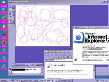 Girlish Windows 2000 Desktop