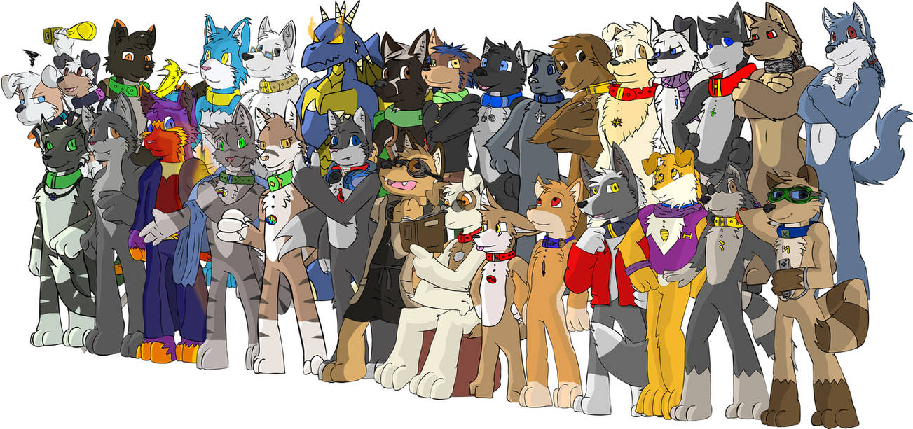 Housepets OOC group picture by Necrath