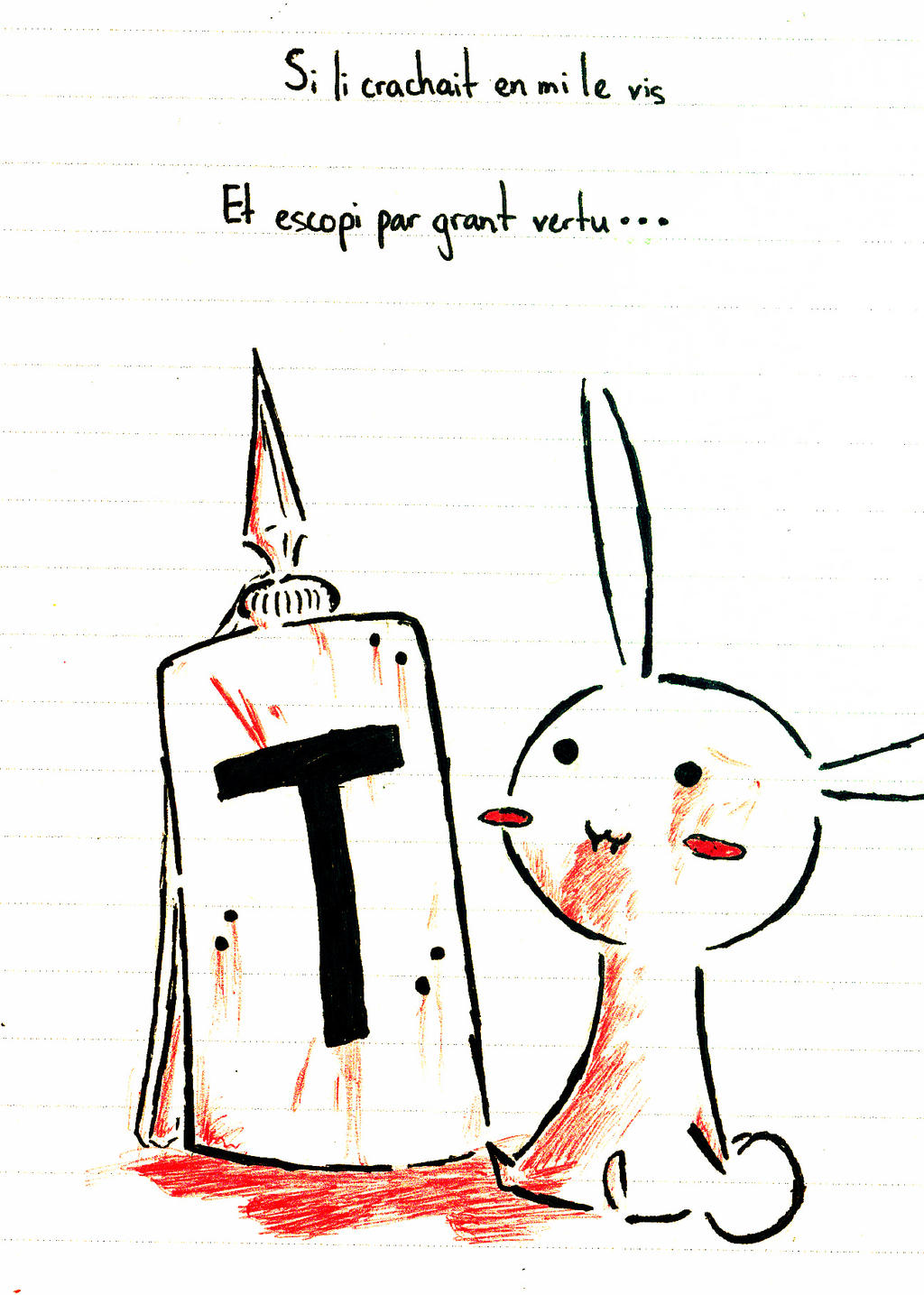 Killer Rabbit of Caerbannog by SaintKelston on DeviantArt