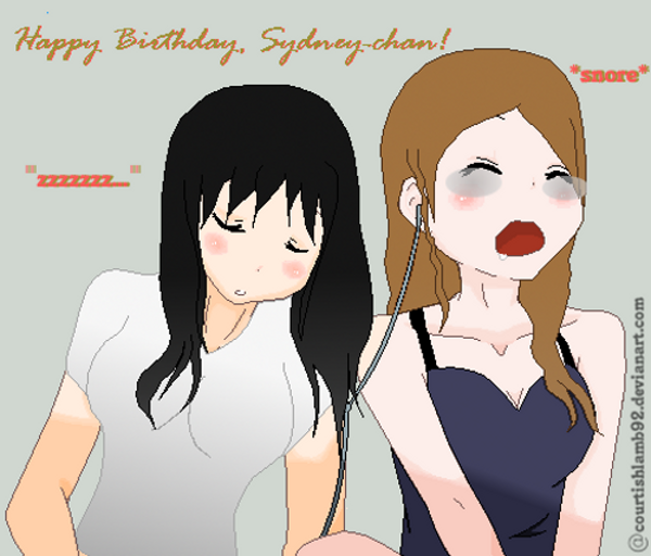 Happy Late Birthday Sydney-chan101