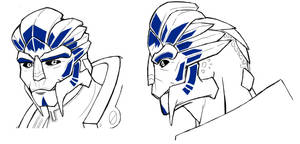 Turian Kaidan Sketches