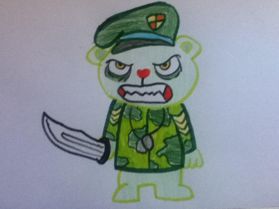 HTF - Evil Flippy by AperatureScience on DeviantArt