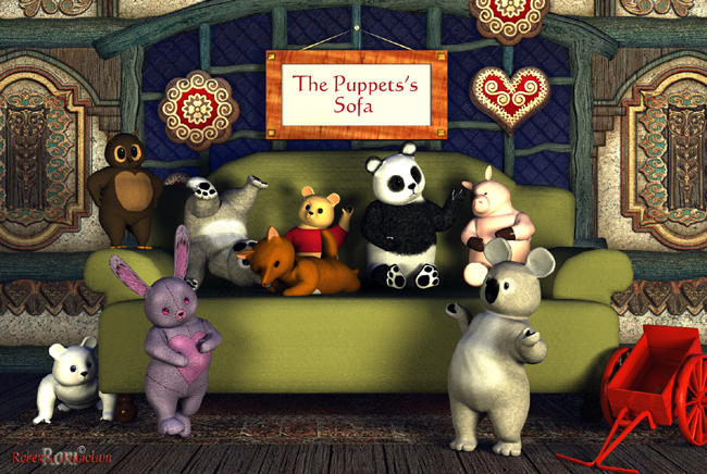 Couch Puppet The Puppet's Sofa by Rori2 on DeviantArt