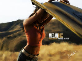 Megan Fox Digital Painting