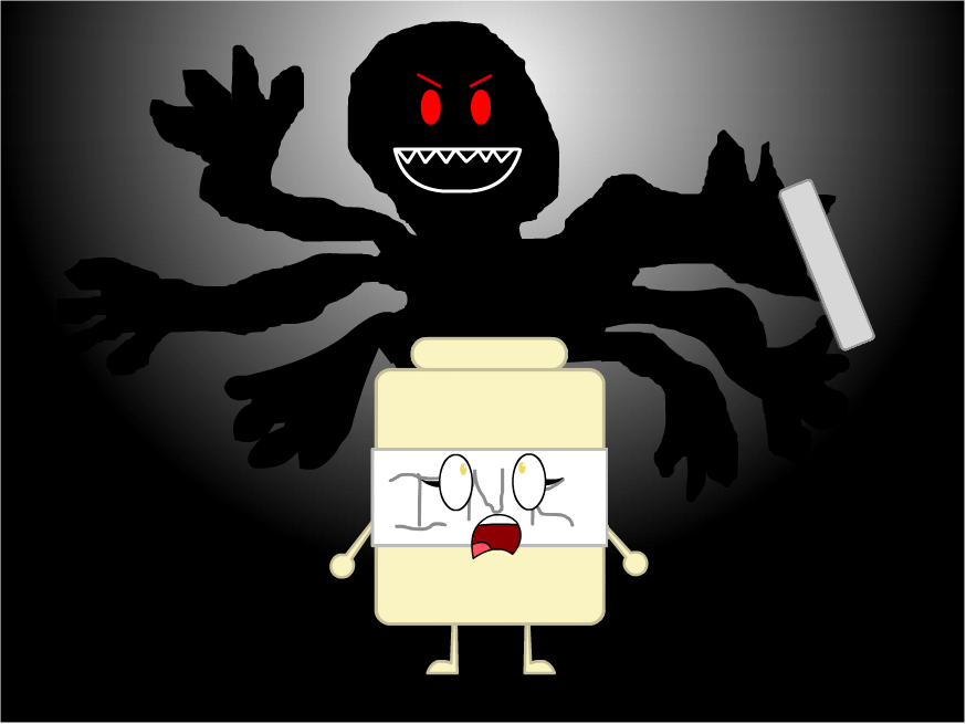 Ink and the Ink Monster by Boggy-lord on DeviantArt