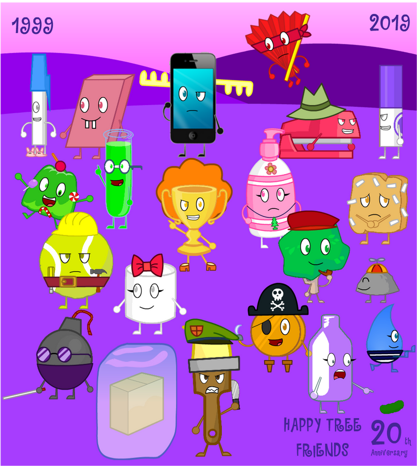 Happy Object Friends by Boggy-lord on DeviantArt