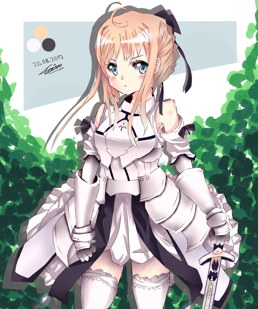 Saber Lily Old work 2