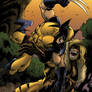 Wolverine Vs Sabretooth COLORS sample