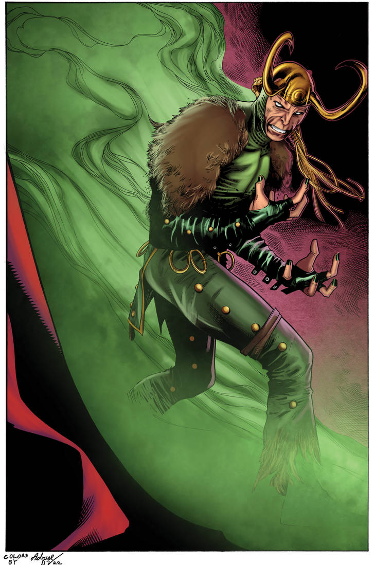 Loki Color Gradient Loki COLORS sample by AdrielDallaVecchia on DeviantArt