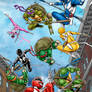 TMNT vs Power Rangers COLORS sample