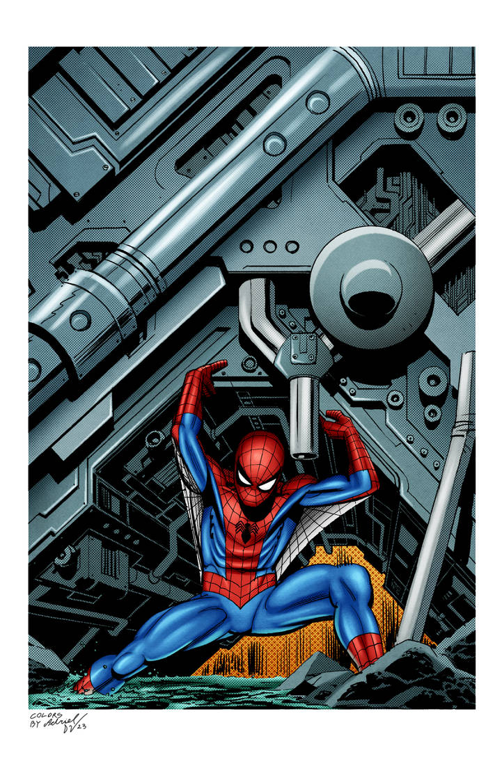 Spider-Man COLORS sample by AdrielDallaVecchia on DeviantArt