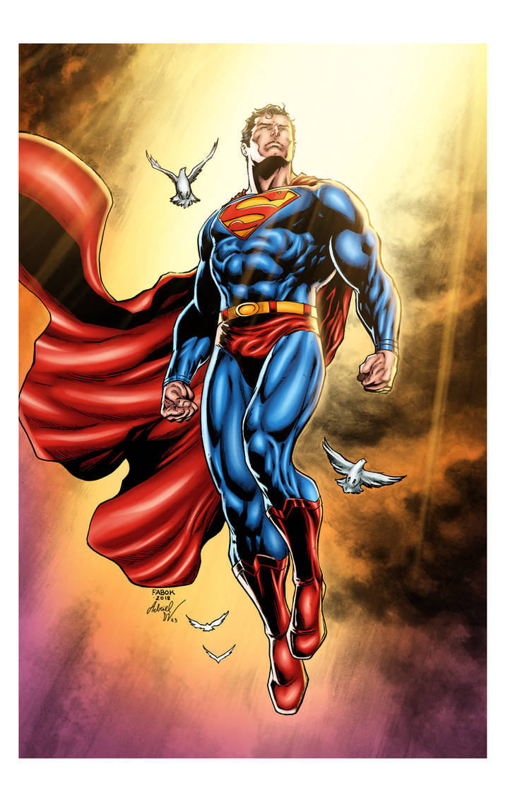 Superman COLORS sample by AdrielDallaVecchia on DeviantArt