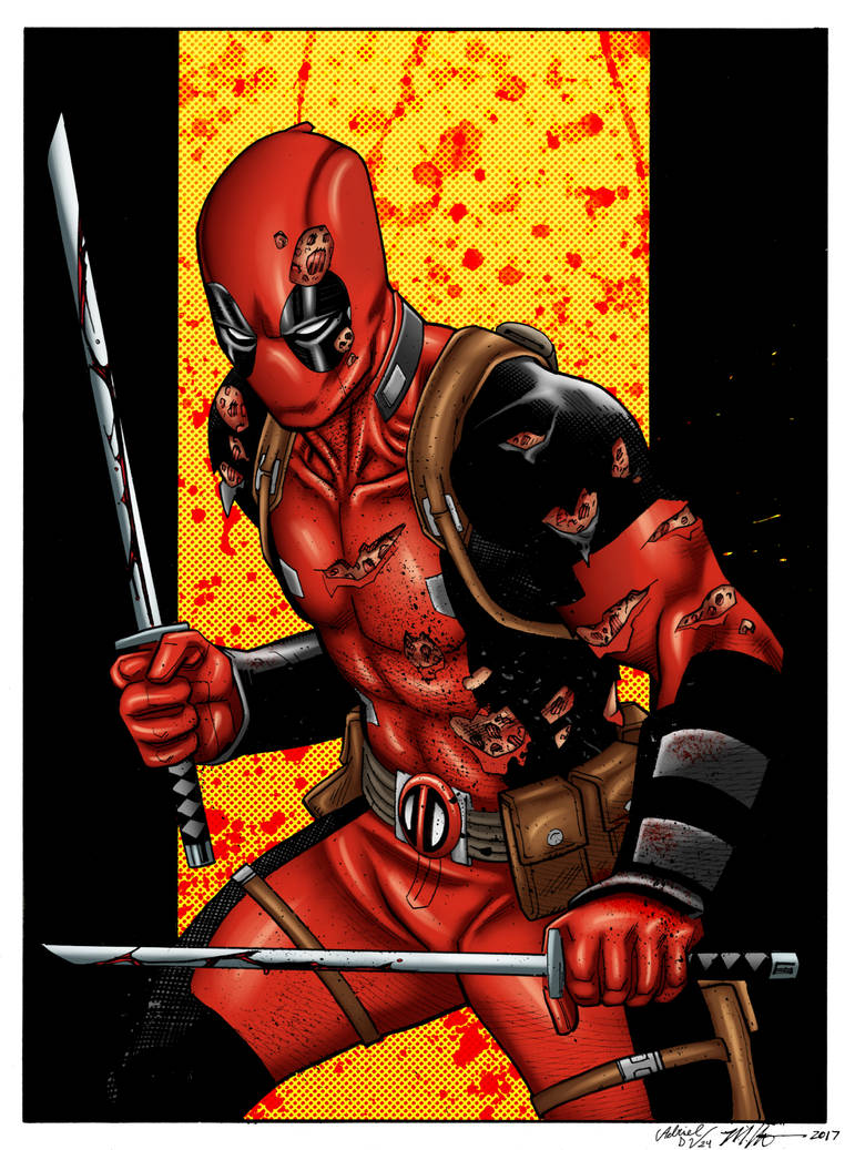 Deadpool COLORS sample by AdrielDallaVecchia on DeviantArt
