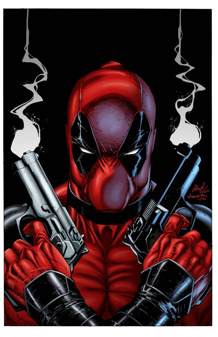 Deadpool Invert Color Deadpool COLORS sample by AdrielDallaVecchia on DeviantArt