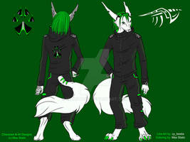 Max Static - Ref Sheet [Anthro]