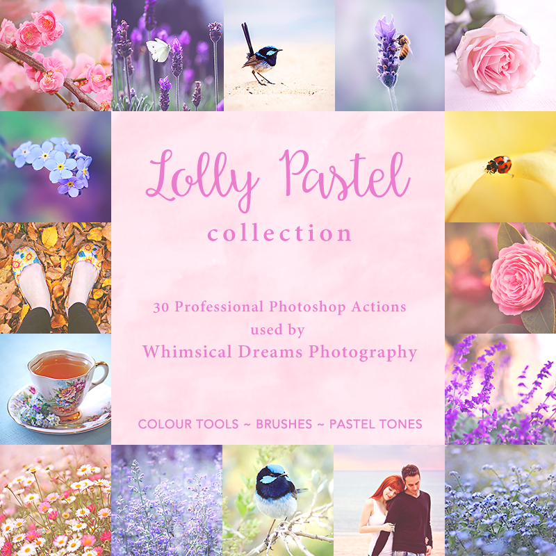 Lolly Pastel Photoshop Action Collection