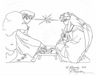 InuYasha and Sesshomaru