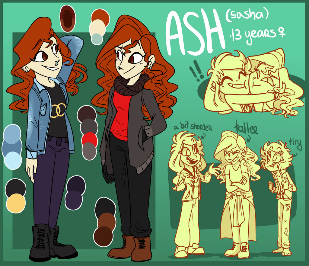Ash Refrence Fade Away Ash reference sheet 2018 by NoasDraws on DeviantArt