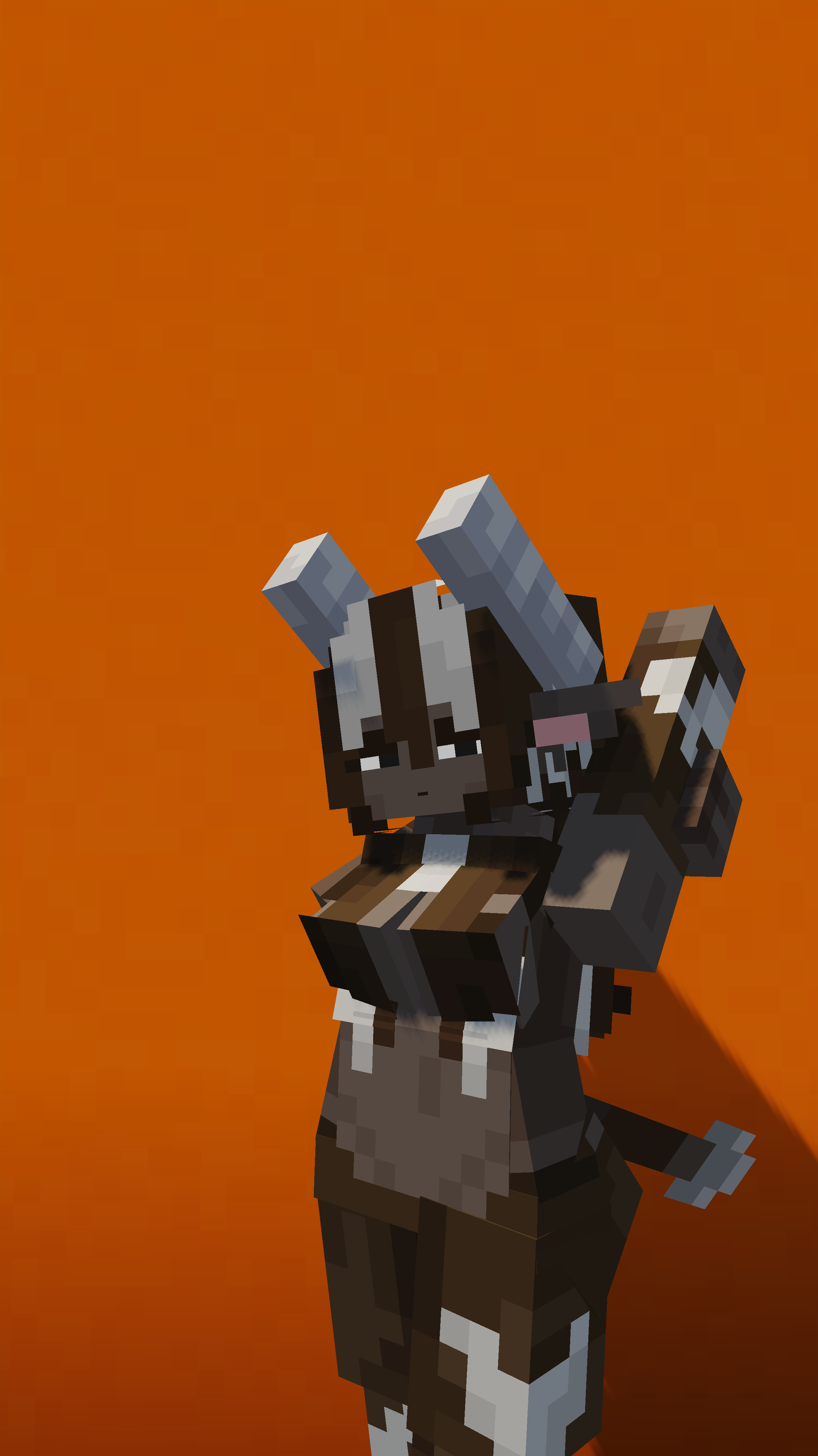 Minecraft Java Female Cow Mod Minecraft female cow girl anthro sexy pose (2026) by VultureNugget on ...