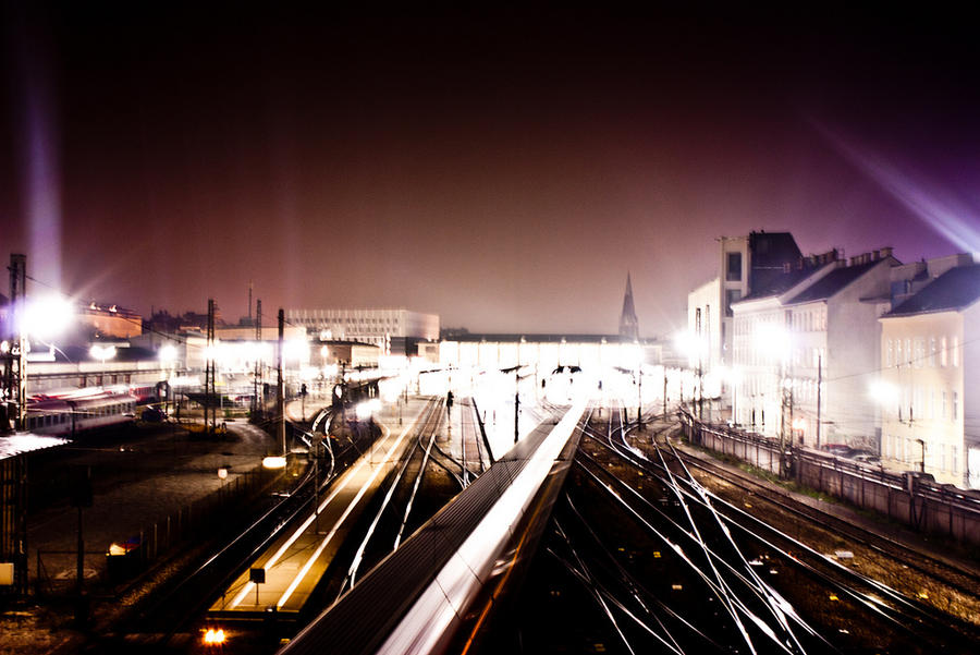 Vienna's Westbahnhof is shining