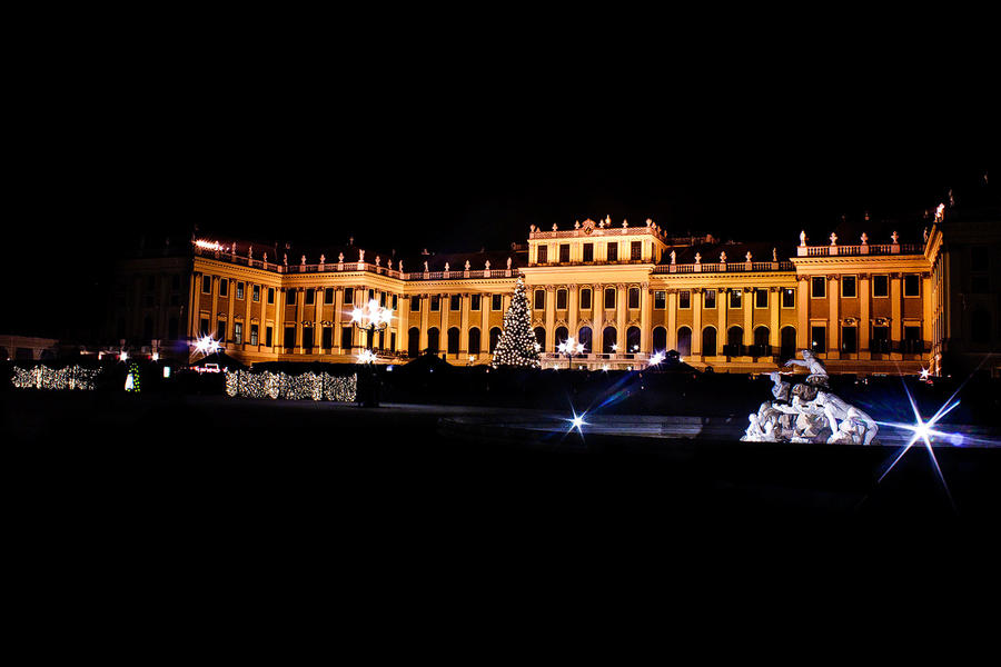 Christmas market - Schoenbrunn - Vienna