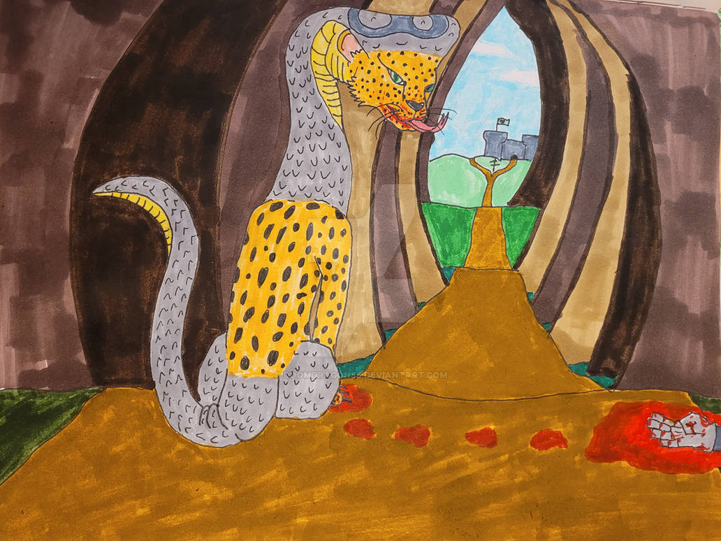 Cat monster by doomdragon88 on DeviantArt