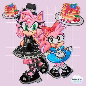 Amy-Rose + pancakes ! 