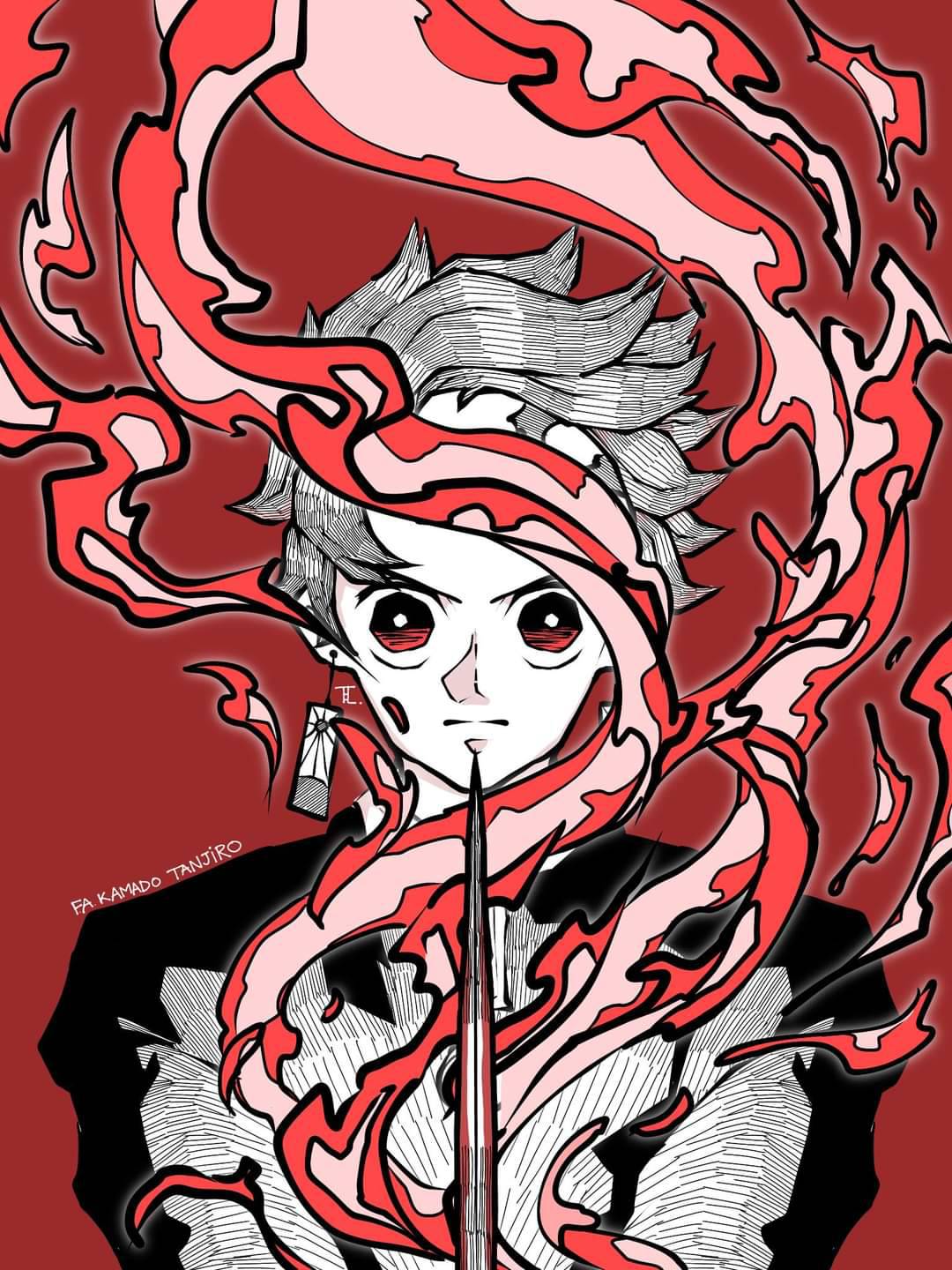 Tanjiro Kamado by TheArtDM on DeviantArt