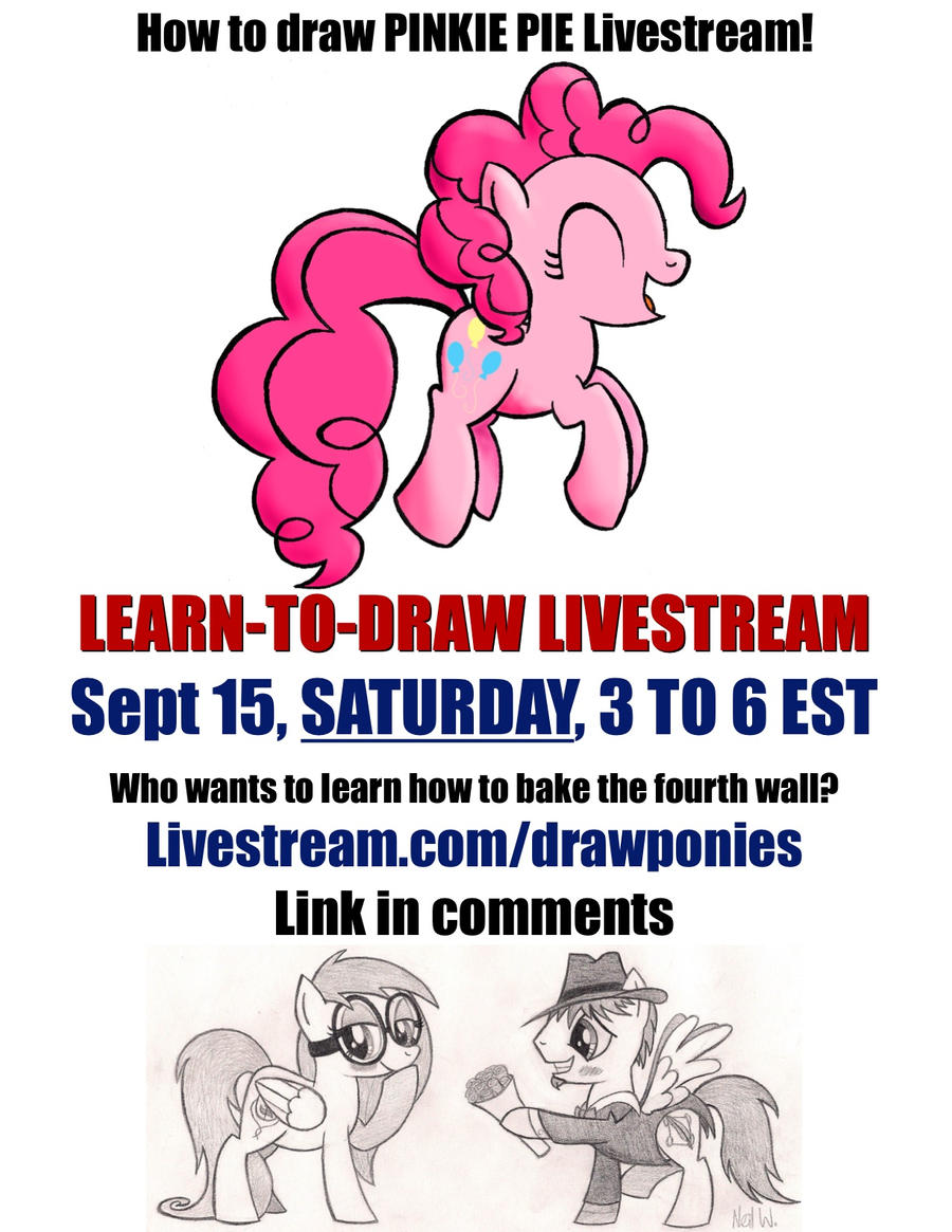 Livestream SATURDAY Sept 15 from 3 to 6 pm EST