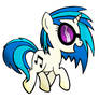 Vinyl Scratch Prancing