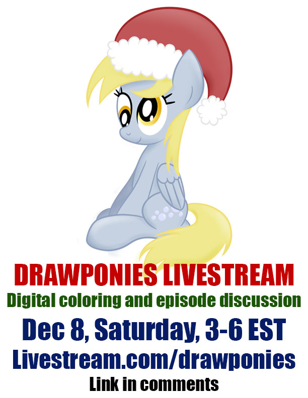Livestream SATURDAY Dec 8 from 3 to 6 pm EST