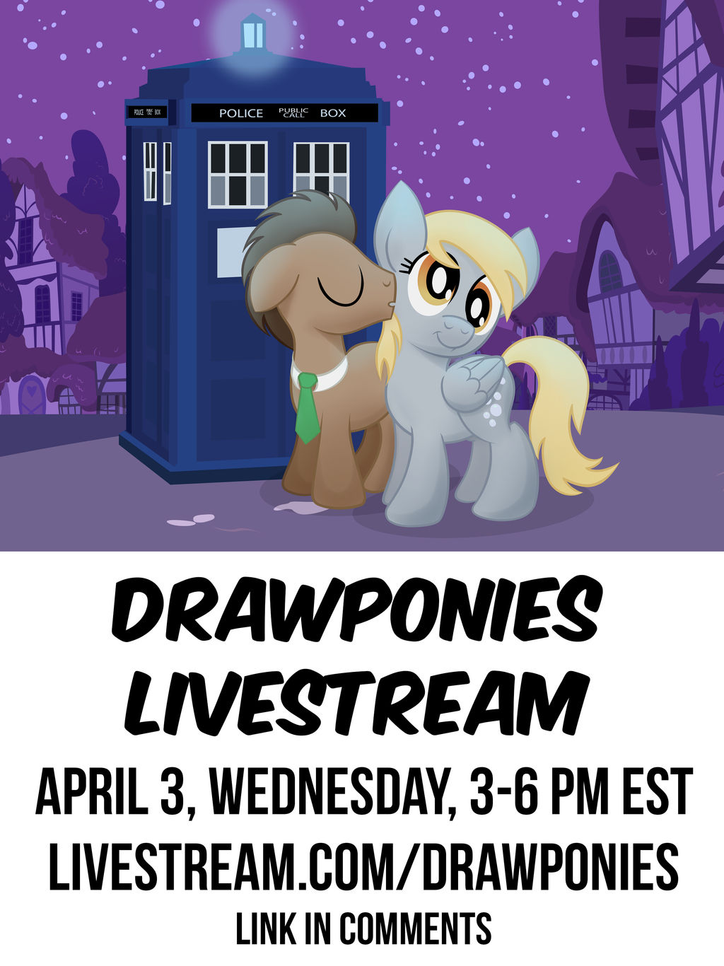 Livestream WEDNESDAY April 3 from 3 to 6 pm EST