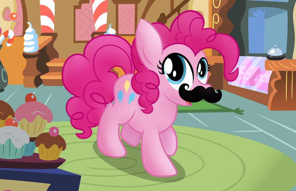 Pinkie Pie's Magical Mustache