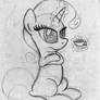 Sketch: Rarity is not Amused