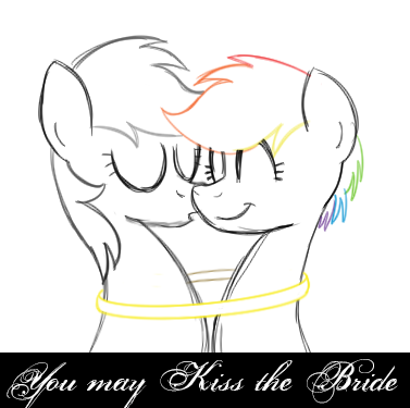 You may Kiss the Bride