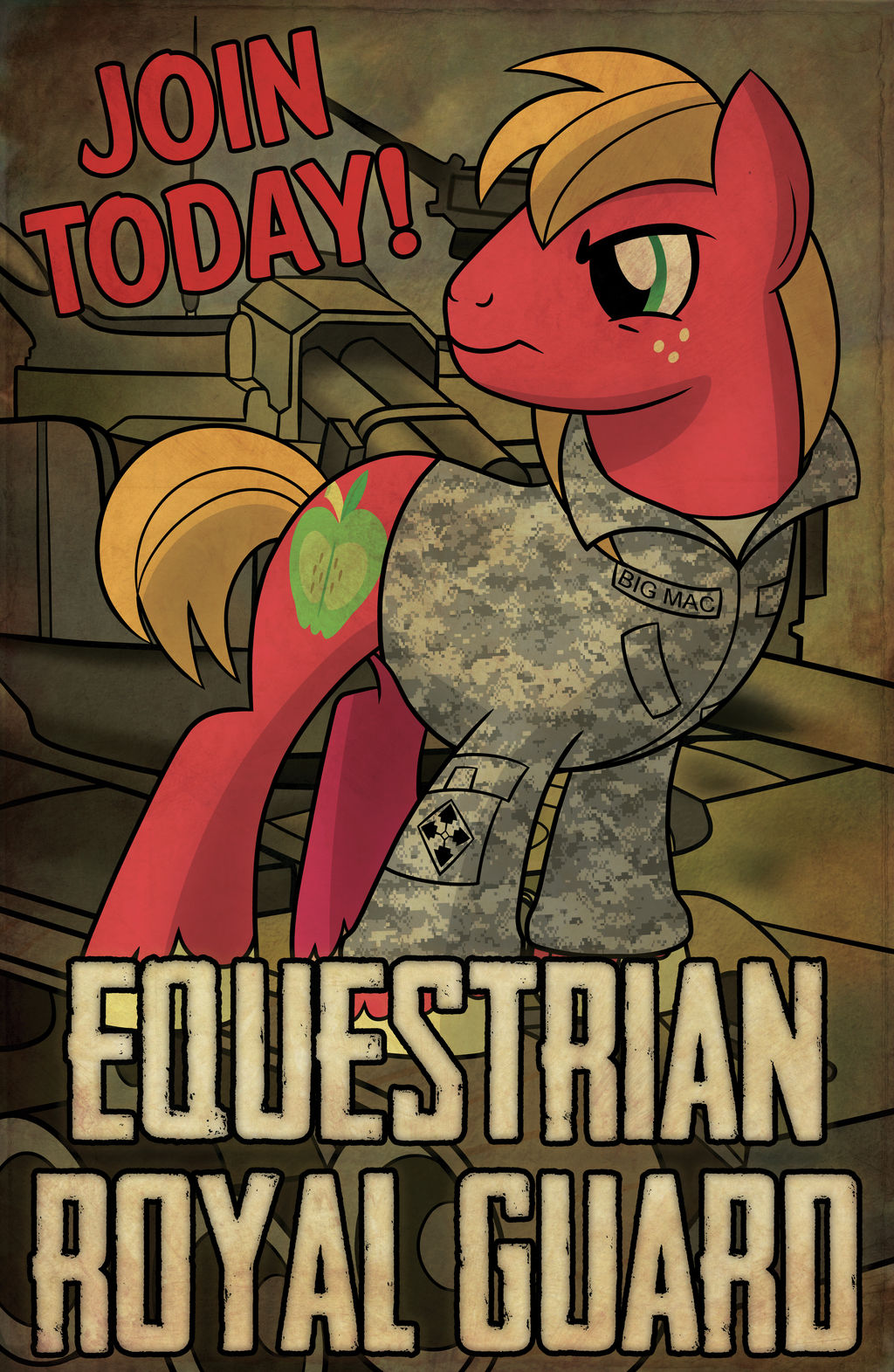 Commission: Equestrian Guard (Featured on EQD)