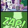 Comic (En Espanol): Rarity Goes to a Brony Con
