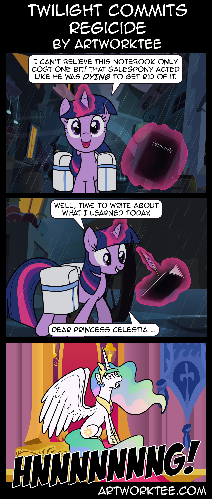 Comic: Twilight Sparkle Commits Regicide