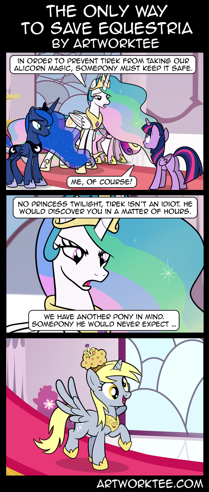 Comic: The Only Way to Save Equestria