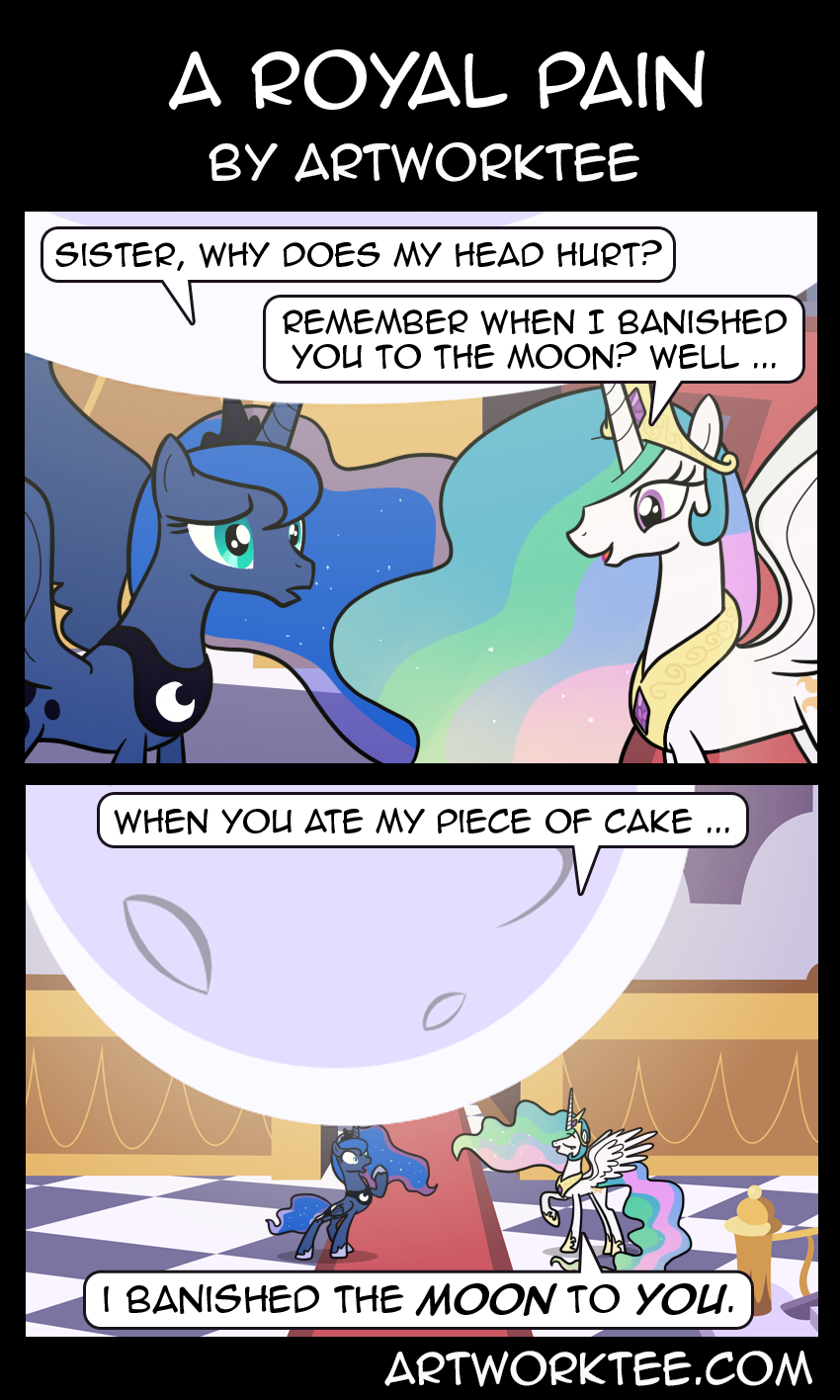 Comic: A Royal Pain