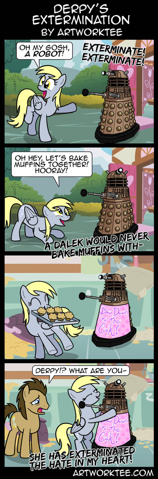Comic: Derpy's Extermination by artwork-tee