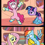 Comic (Russian) Mane 6 React To Socks