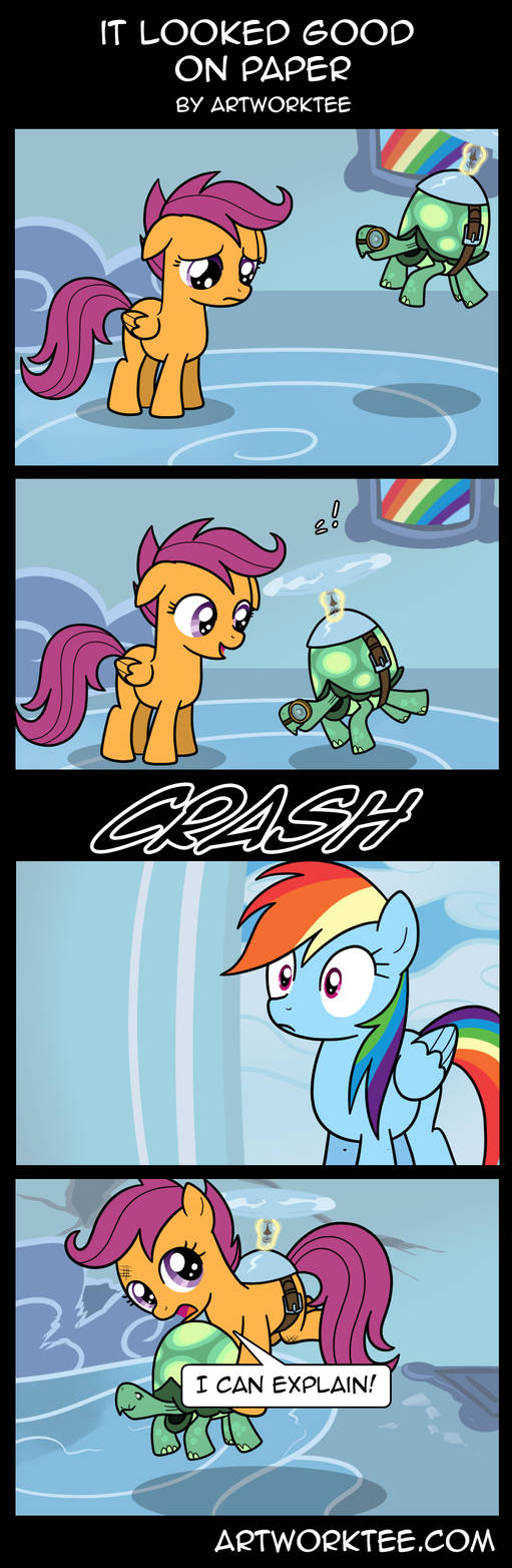 It Looked Good On Paper by artwork-tee