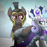 Commander Hurricane and Princess Platinum