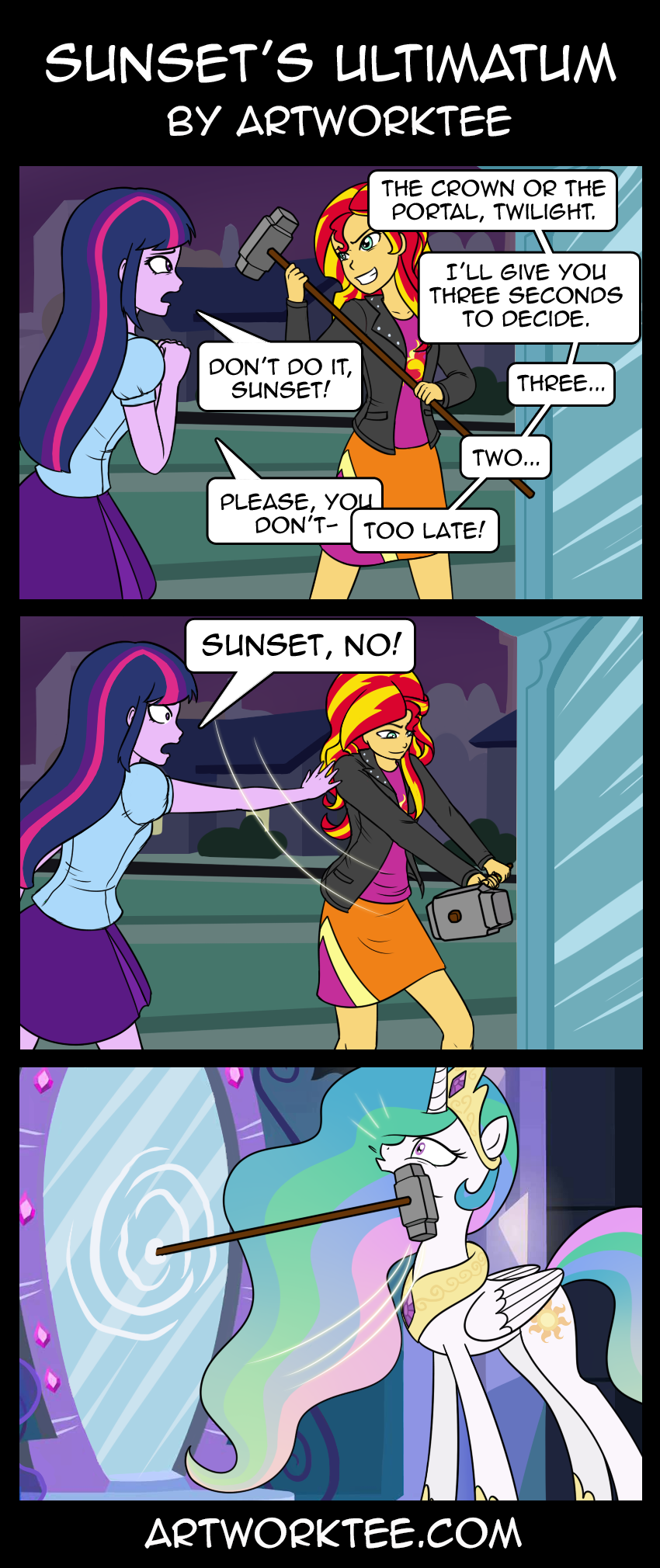 Sunset's Ultimatum