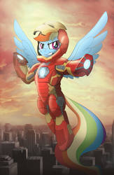 Iron Pony Rainbow Dash