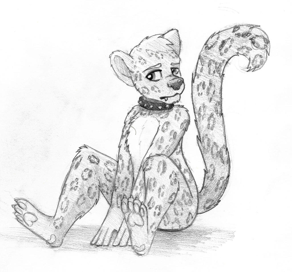 Leopard Anthro Sketch