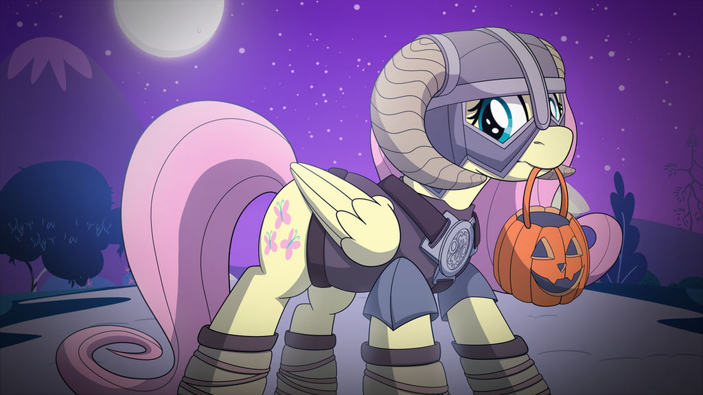 Happy Nightmare Night from Fluttershy!
