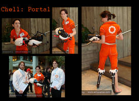 Chell Cosplay -portal