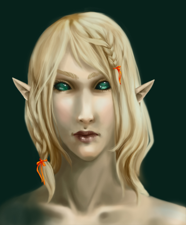 Eladrin Wizard Closeup